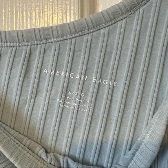 American Eagle One Shoulder Crop Tank Top 0318 🎆 - Picture 3 of 3